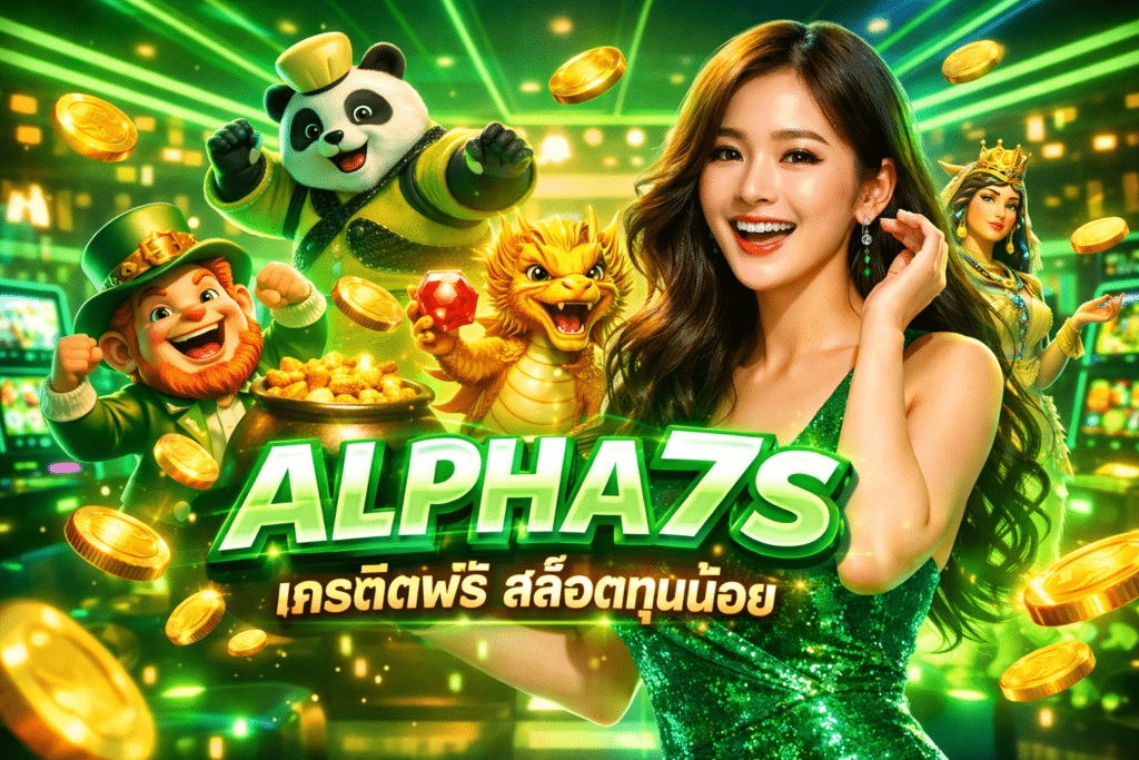 ALPHA7S เครดิตฟรี สล็อตทุนน้อย